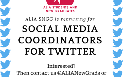 Love Twitter-ing? Call out for ALIA SNGG Social Media Coordinators for Twitter