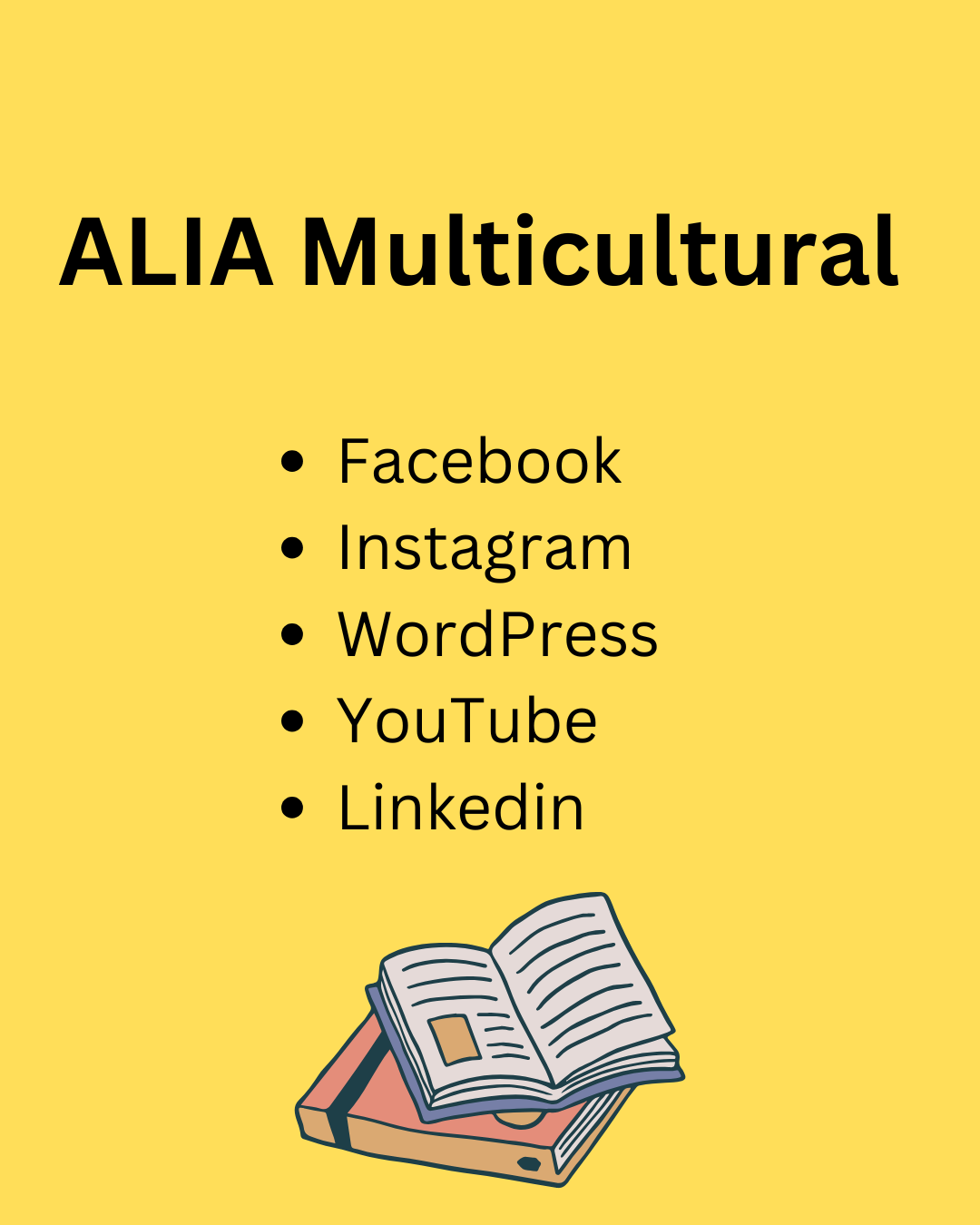 A Guide to ALIA Groups and ALIA Special Interest Groups(3) An open book sits on top of a book.