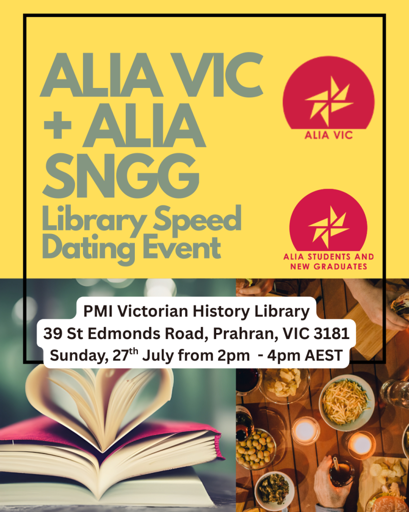 An open book with heart pages. People connecting over food and discussion.