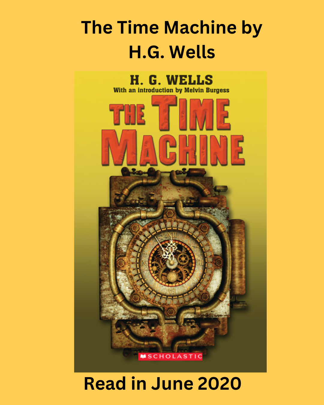 ALIASNGGBookClub Book List(2) A machine that lets you travel through time.