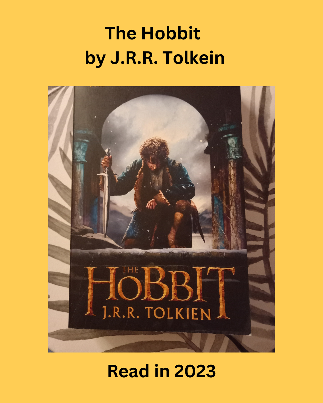 ALIASNGGBookClub Book List(6) Bilbo Baggins is kneeling under an arch.