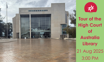 tour of the hca library calendar ACT High Court building